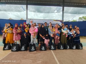 Kegiatan Pemberian Makanan Tambahan Bergizi untuk Balita di Posyandu